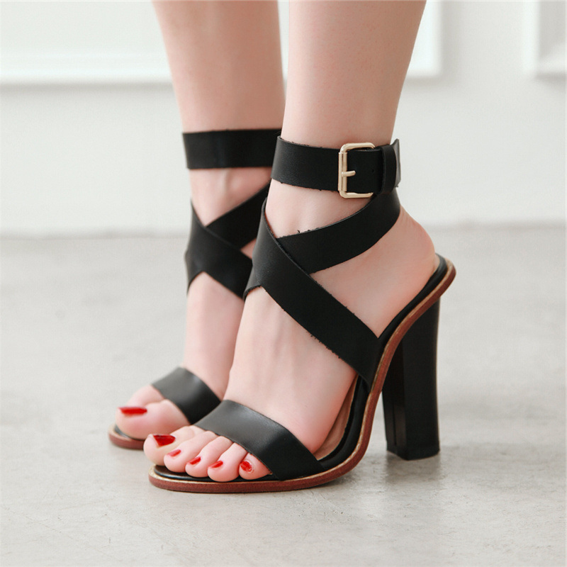Gladiator Sandal Women - Vrouwen Gladiator Sandalen Hoge Hakken Zomer