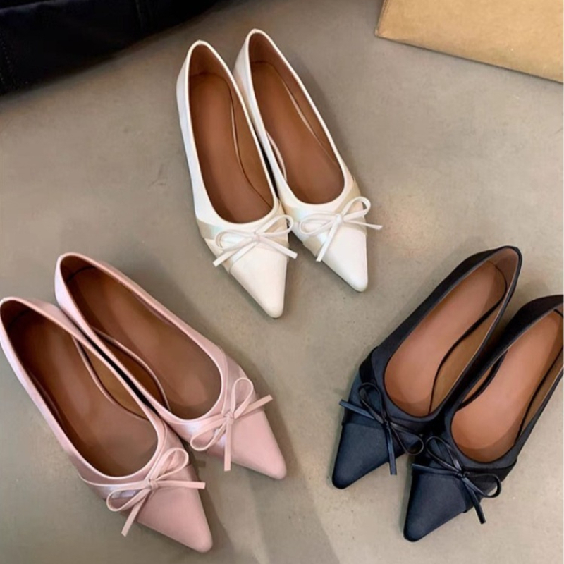 Pointed Toe Flat - Zomerse Nieuwe Stijl Chiffon Mode Zoete