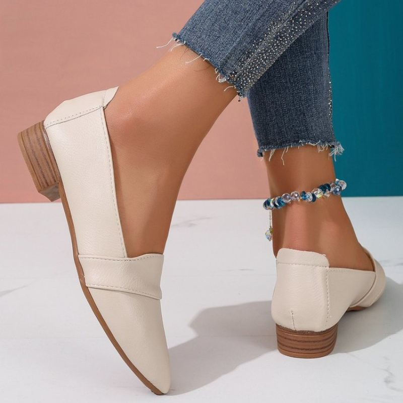Slip-on schoenen dames, platte - Pointed Toe Flat recensie en prijs