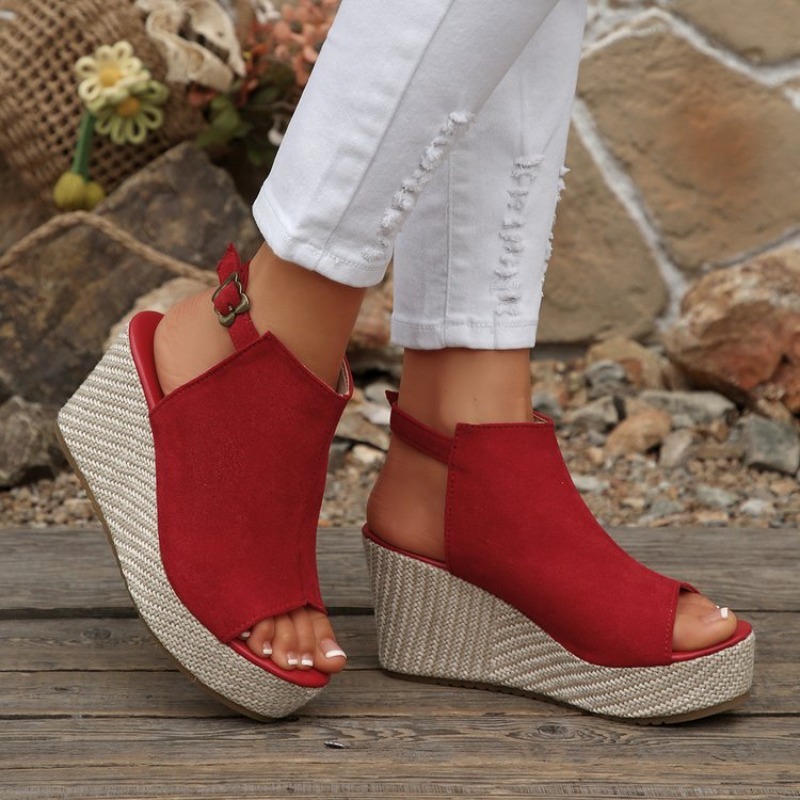 Vrouwen Sandalen Zomer Wedge P - Espadrille Wedge Shoes recensie en prijs