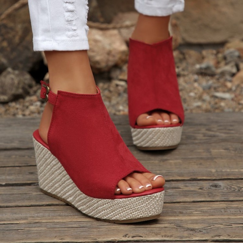 Vrouwen Sandalen Zomer Wedge P - Espadrille Wedge Shoes recensie en prijs