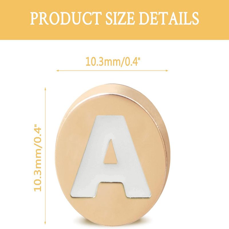 Bling Gouden Letter Schoen Cha - Croc Style Clog recensie en prijs