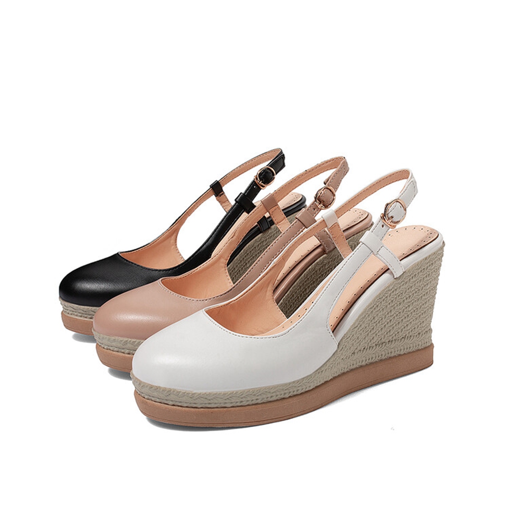 Dames T-Strap Wedge Sandalen Z - Espadrille Wedge Shoes recensie en prijs