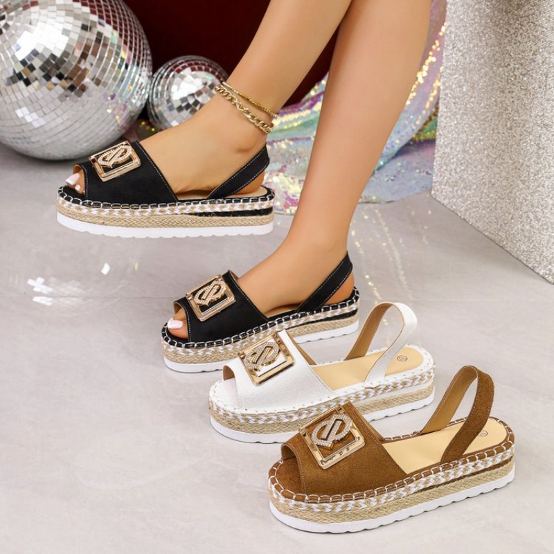 Damesplatform espadrillesandal - Espadrille Wedge Shoes recensie en prijs