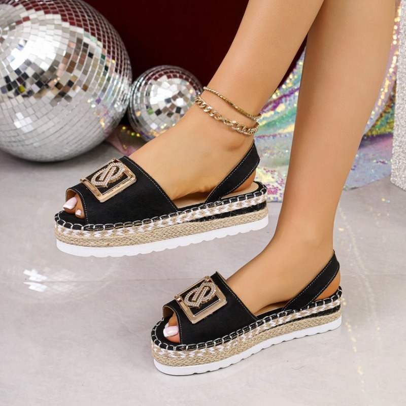 Damesplatform espadrillesandal - Espadrille Wedge Shoes recensie en prijs