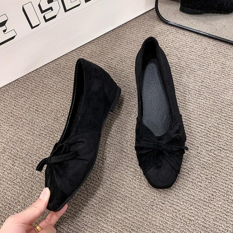 Dames Suède Ballerina's met Vi - Pointed Toe Flat recensie en prijs