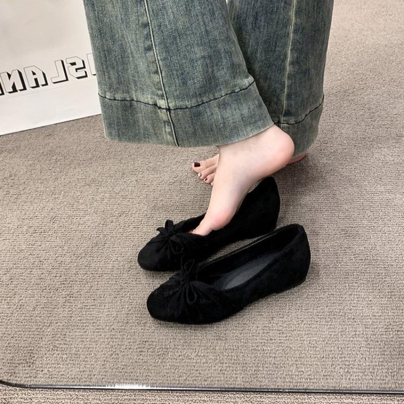 Dames Suède Ballerina's met Vi - Pointed Toe Flat recensie en prijs