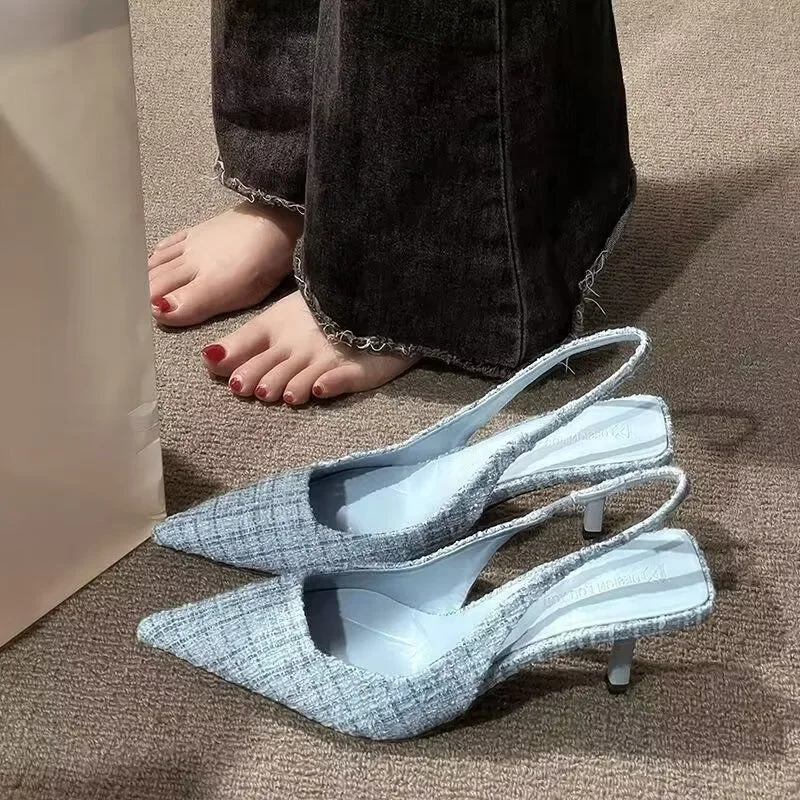 Modemerk ontwierp gebreide pla - Pointed Toe Flat recensie en prijs