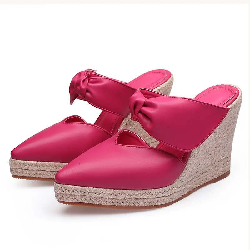 Dames Hoge Hak Sandalen Espadr - Espadrille Wedge Shoes recensie en prijs