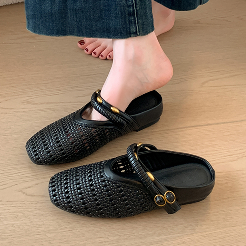Vrouwen Weven Slippers Flats M - Women Shoes Size 7 recensie en prijs