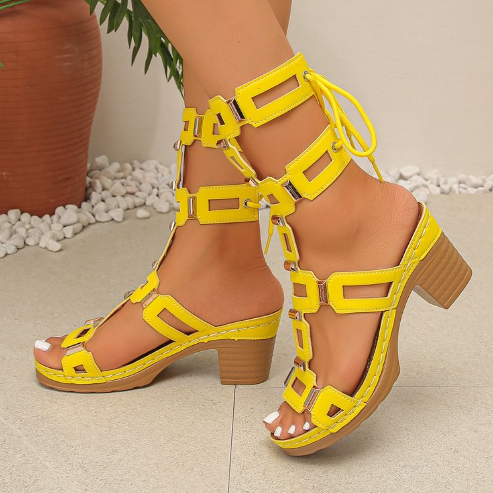 Dames Sandalen met hoge hakken - Gladiator Sandal Women recensie en prijs