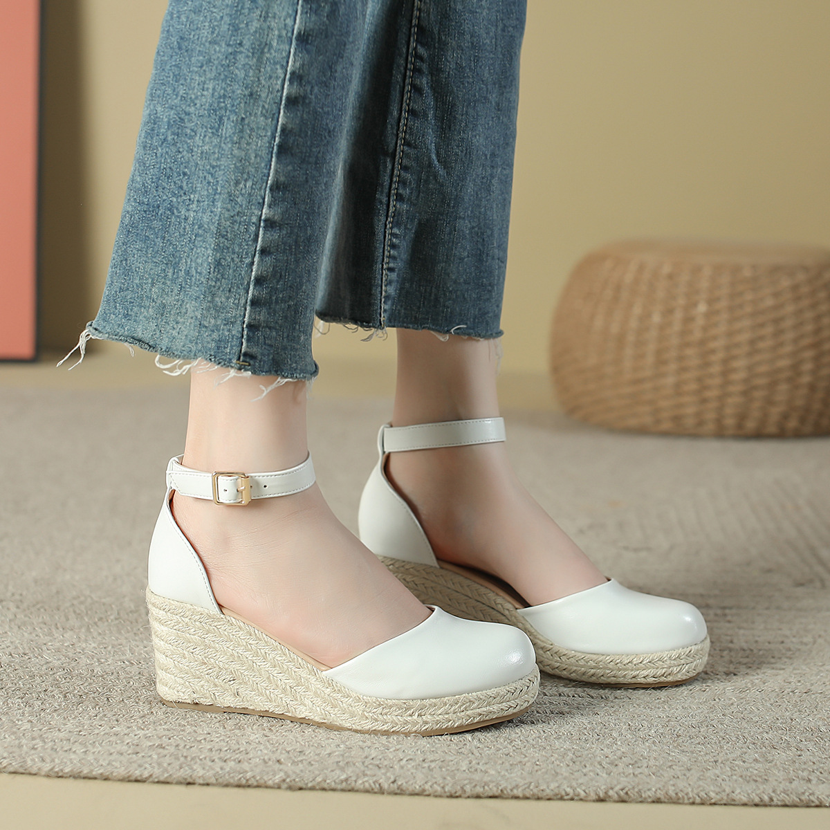 Espadrille-sandalen met sleeha - Espadrille Wedge Shoes recensie en prijs