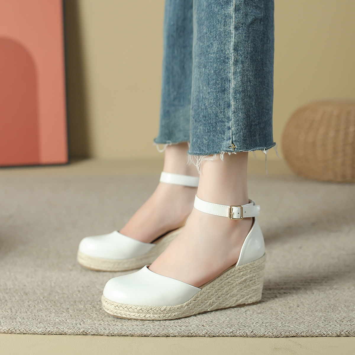 Espadrille-sandalen met sleeha - Espadrille Wedge Shoes recensie en prijs