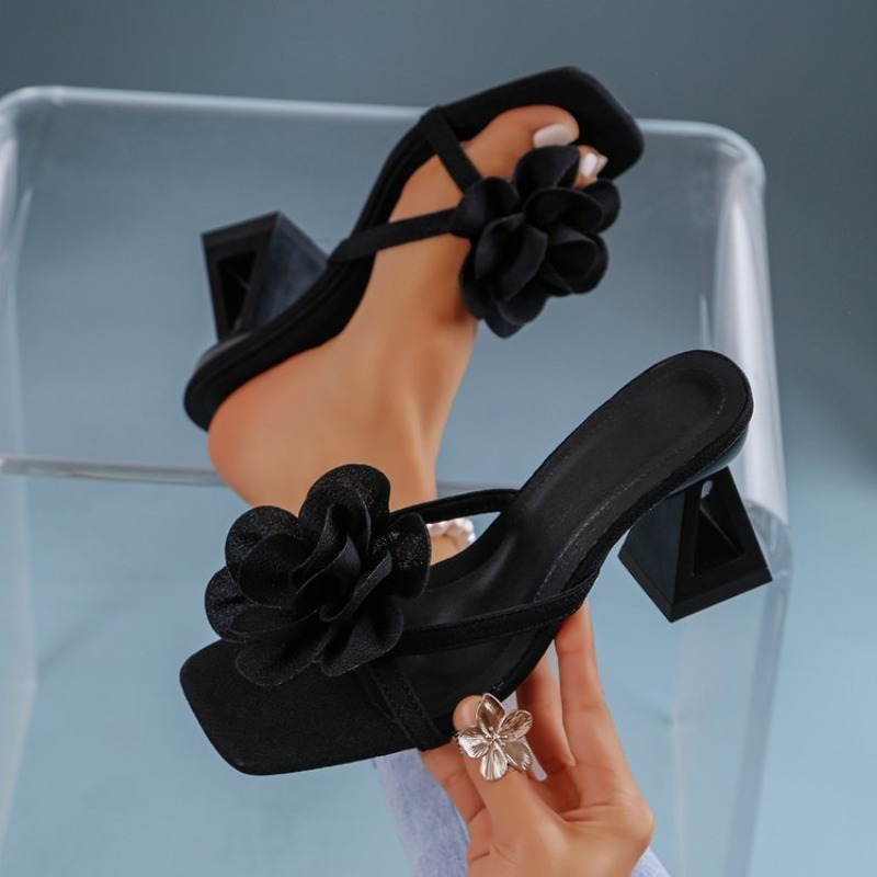 Womens 3D Bloem Decor Sandalen - Women Shoes Formal recensie en prijs